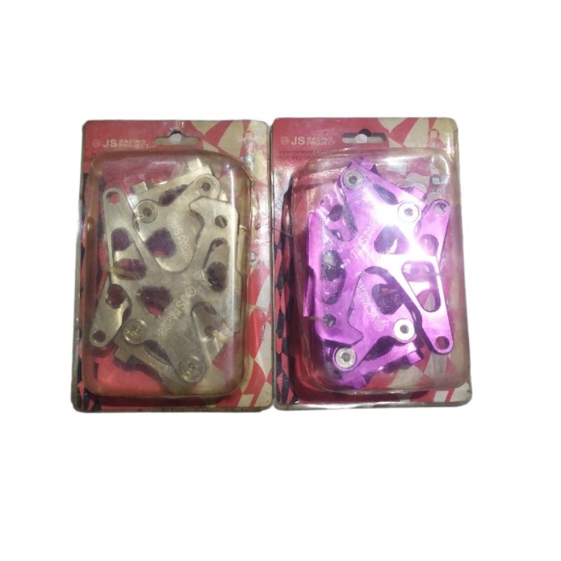 stand hook setelan rantai variasi full cnc universal warna silver ungu