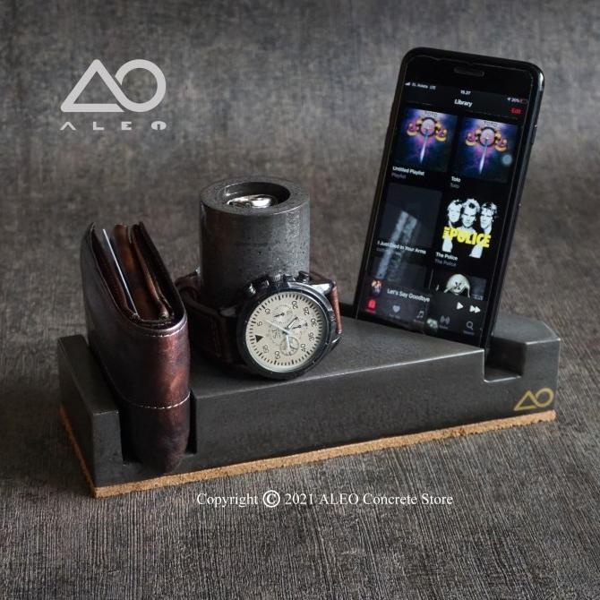 

JUAL MURAH Desk Organizer - handmade concrete / semen composite