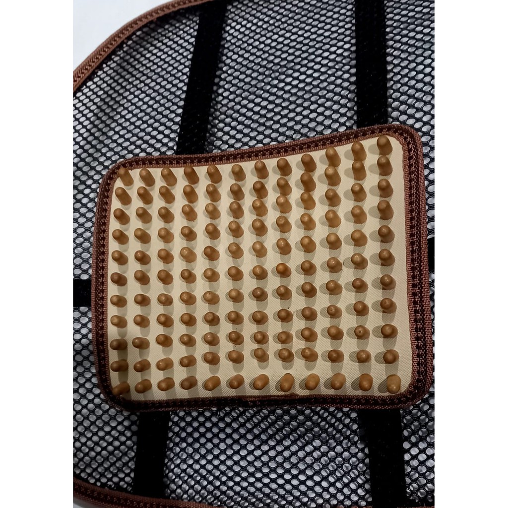 Skeleton Car Back Cushion Senderan Jok Mobil SKT-CBC02LB