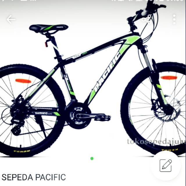 Harga Sepeda  Gunung Merk Pasifik Terkini Online