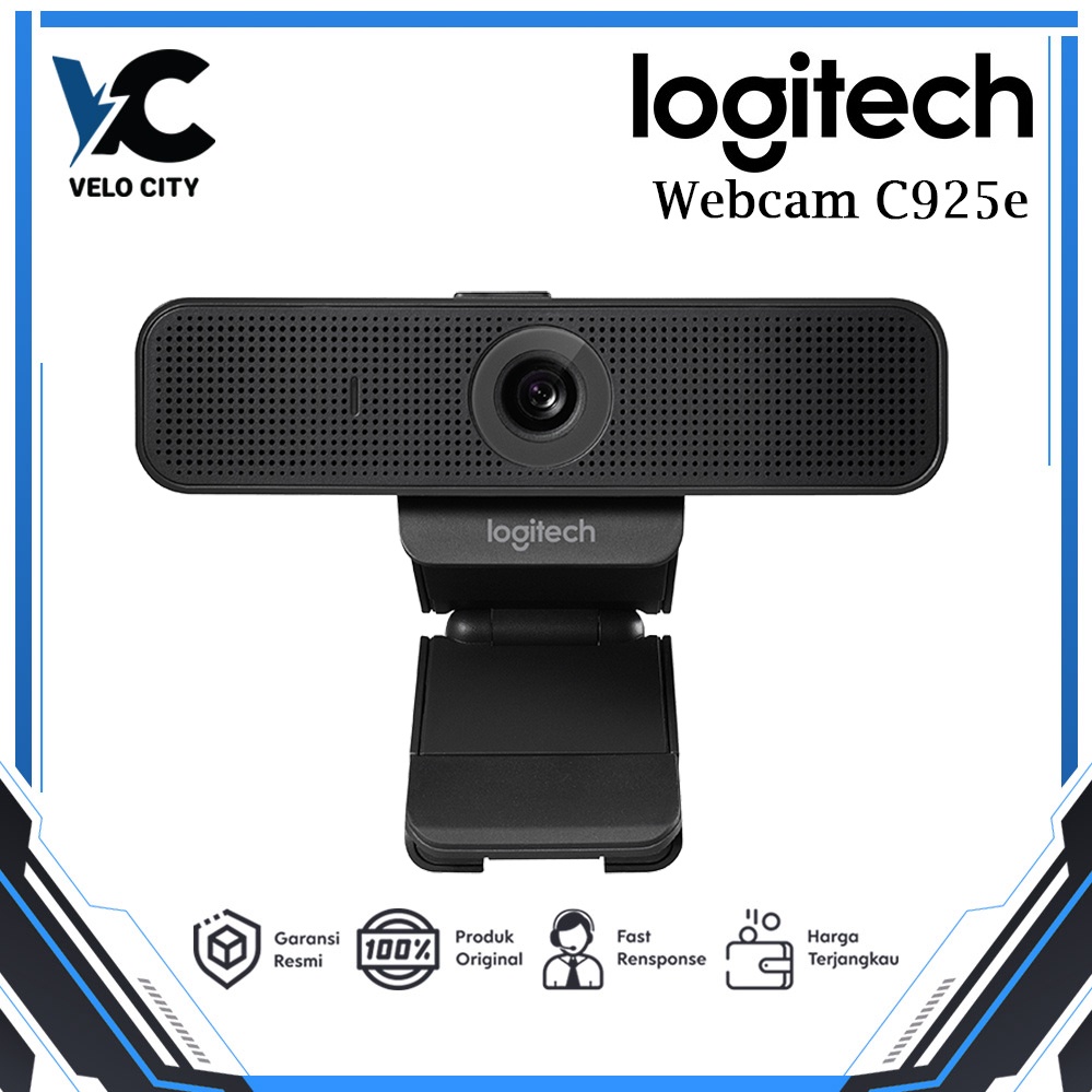 Logitech C925e Business Webcam HD - Garansi Resmi 3 Tahun