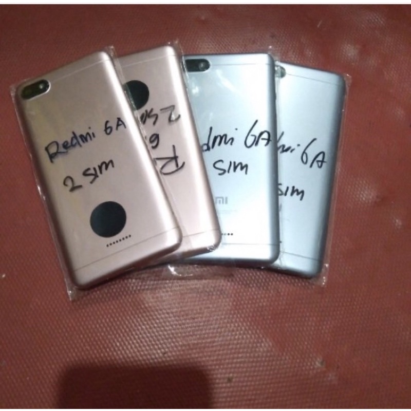 Backdoor Xiaomi Redmi 6A Dual Sim Casing Tutup Baterai Redmi 6A 2 Sim