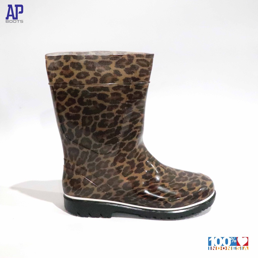 AP 2012 ACTIVE LEOPARD 19.0-22.0 - SEPATU BOOT SEPATU KARET ANAK - AP BOOTS