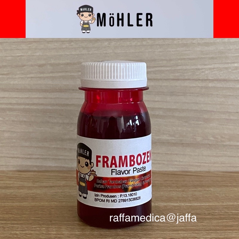 Pasta / Perisa MOHLER 60ml - FRAMBOZEN