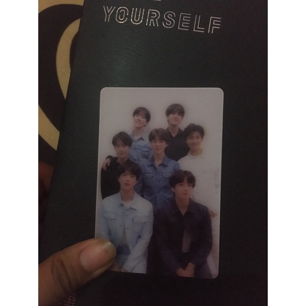 RARE (LANGKA) PHOTOCARD BTS ALBUM TEAR JIMIN JUNGKOOK JHOPE SUGA JIN RM TAEHYUNG