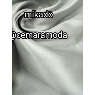 Kain mikado / kain bridal mikado / kain satin bridal mikado PER 0.5M / kain kebaya evening dress wed