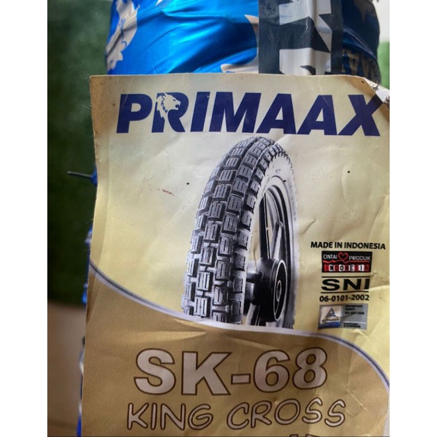 BAN LUAR 250-17 SK68 PRIMAAX SEMI TRIAL 250 RING 17 BATIK TAHU PRIMAX