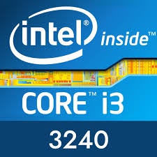 Processor Intel Core i3 3240 Speed 3.40Ghz Gen 3 Support Mainboard H61 / Chipset B75 Intel 1155 TRay No Box