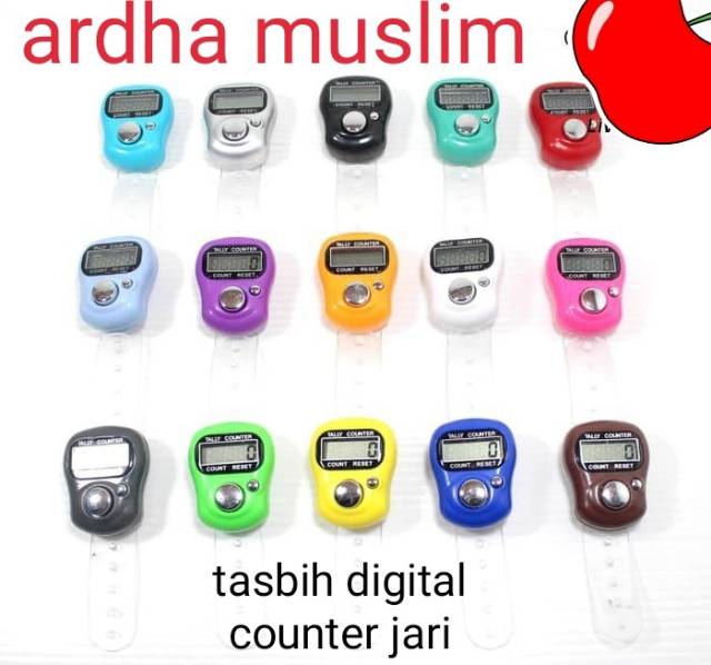 TASBIH DIGITAL COUNTER JARI (RING CINCIN) OLEH OLEH HAJI DAN UMROH