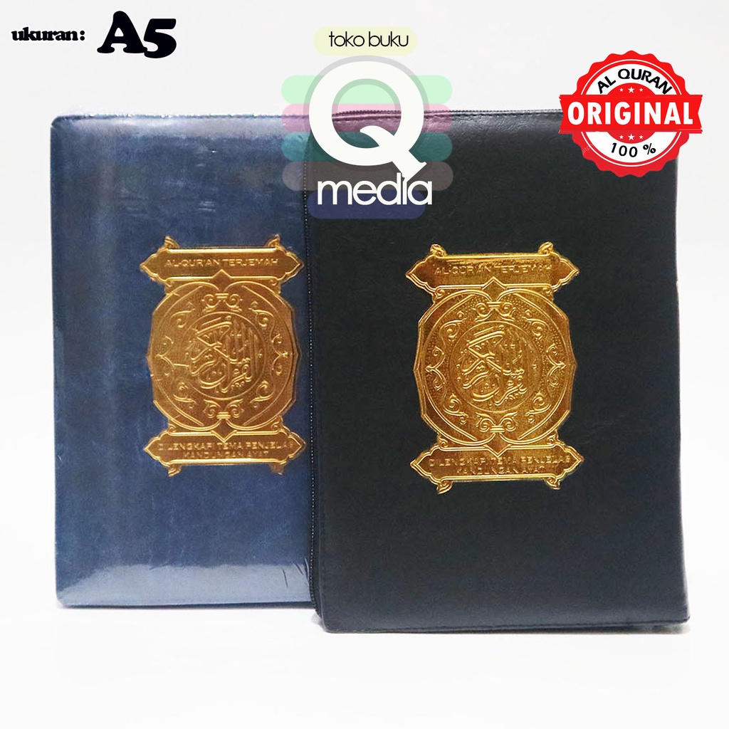 A5 Al Quran Al Kamil A5 Terjemah Resleting | Al Quran Mushaf TERJEMAH  Al Kamil TERJEMAH A5 Resletin