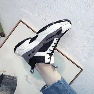 Sepatu Sneakers Olahraga Casual Pria Breathable Model Low 