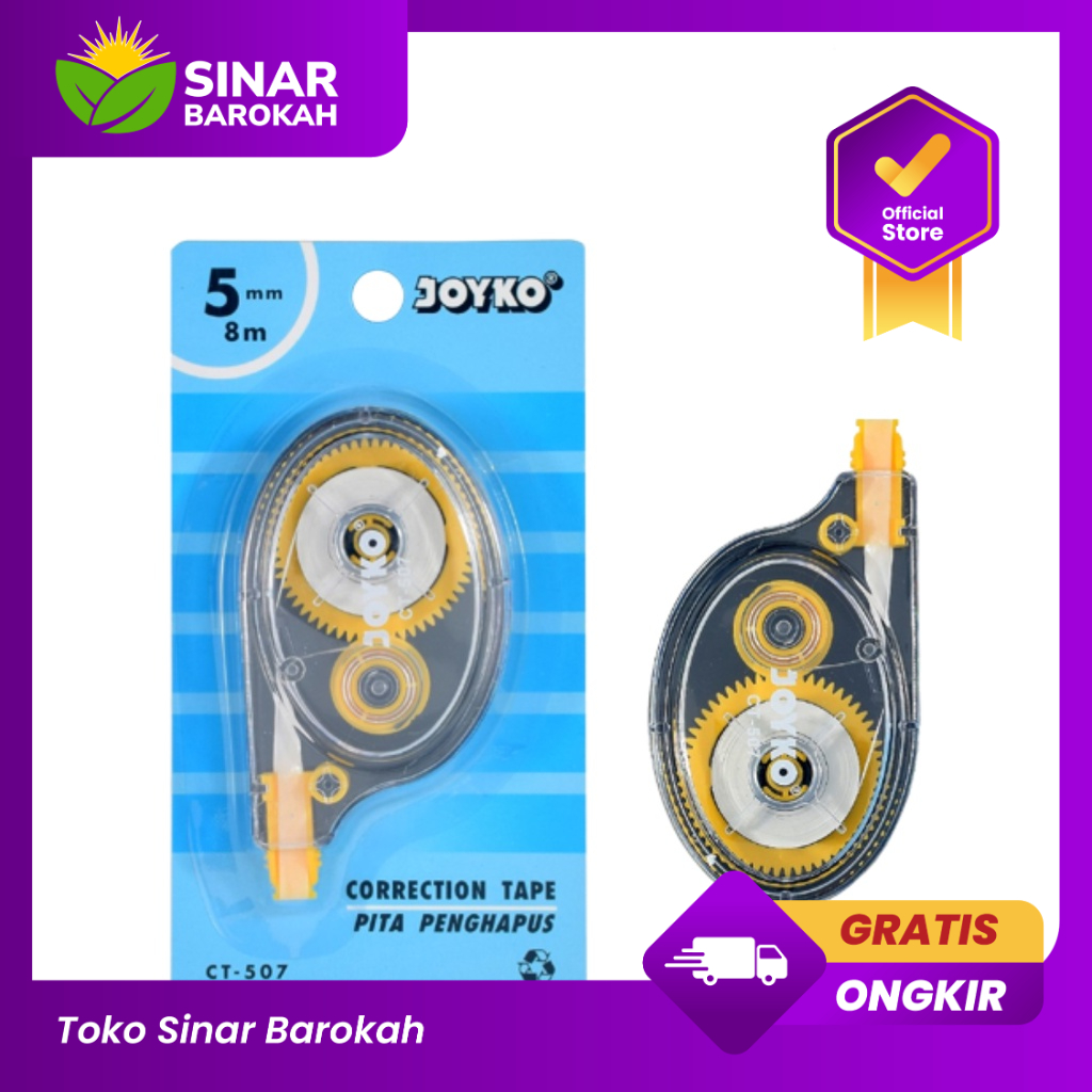 

Correction Tape / Pita Koreksi Joyko CT-507