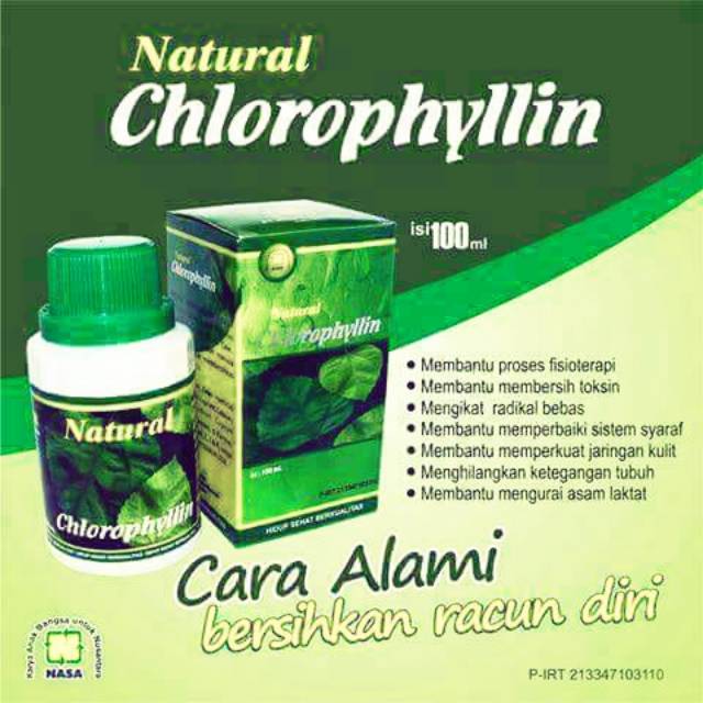 Natural chlorophyllin nasa