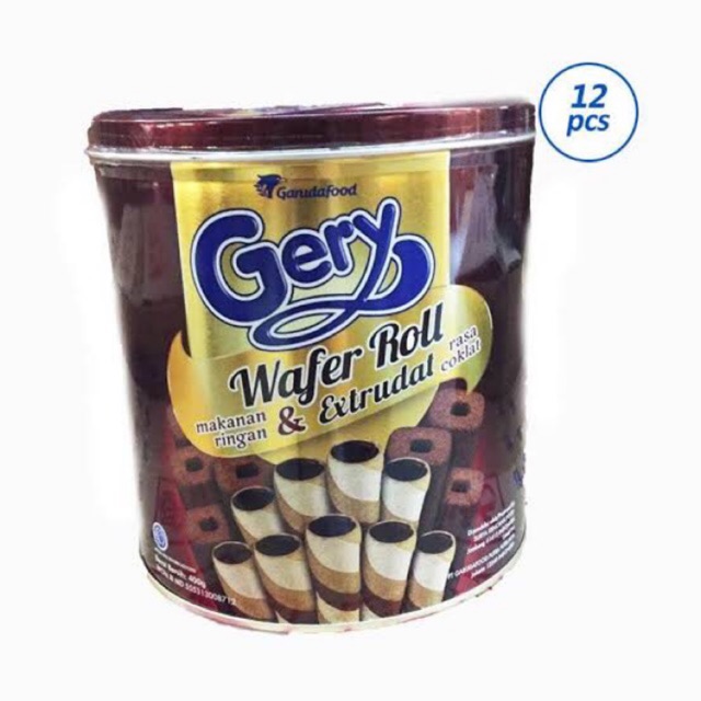 

Gery Wafer Roll & Extrudat 380g