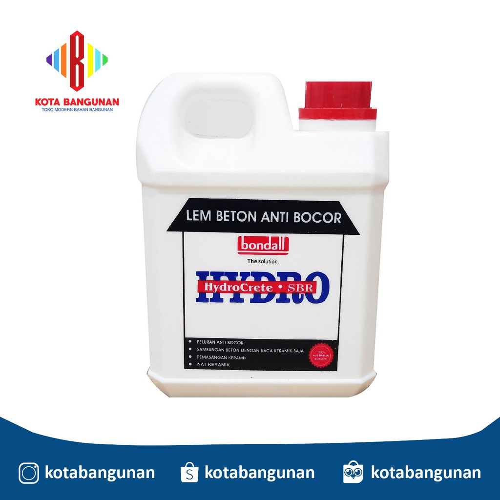 HydroCrete Lem beton anti bocor Bondall