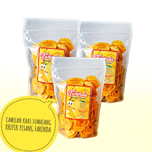 

Keripik pisang farinda