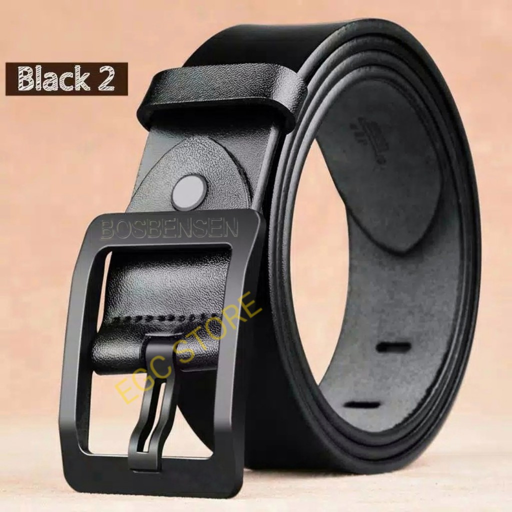 Ikat Pinggang Pria Kulit ASLI / Sabuk Pria Bahan Kulit / Man Leather Belt - FAS-241