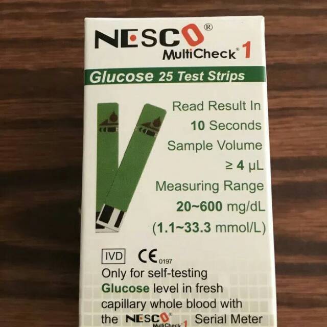 Strip nesco glucose
