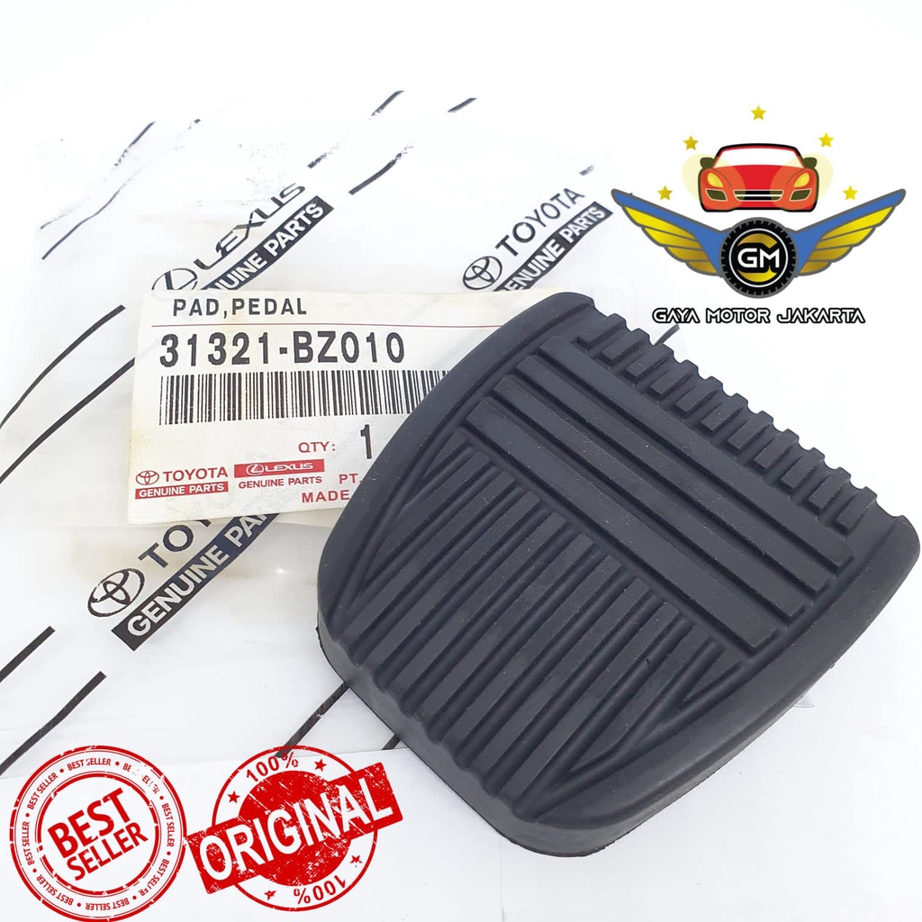 Karet Injakan Pedal Rem Avanza-Granmax-Luxio-Rush-Xenia 31321-BZ010