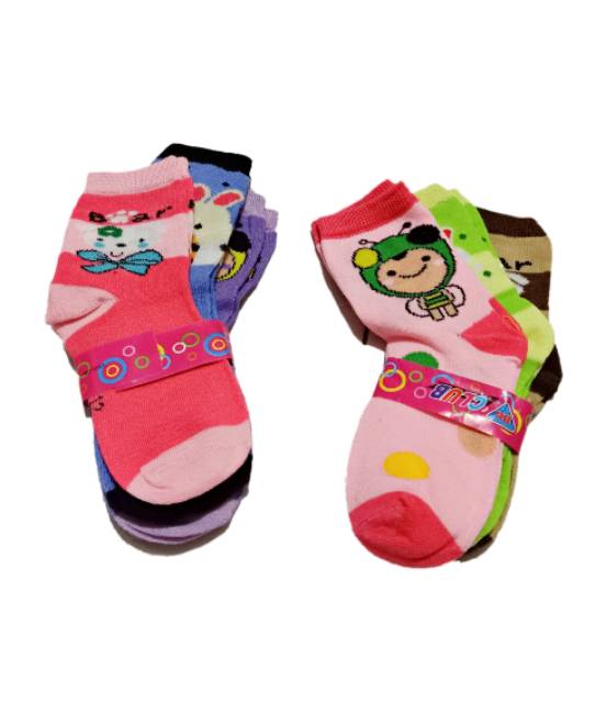 Paket Kaos Kaki Anak BAYI dan PAUD 2-5 Tahun (isi 3Psg)