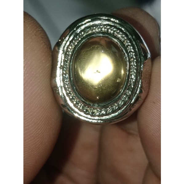 natural batu kecubung kuning (citrine quartz)