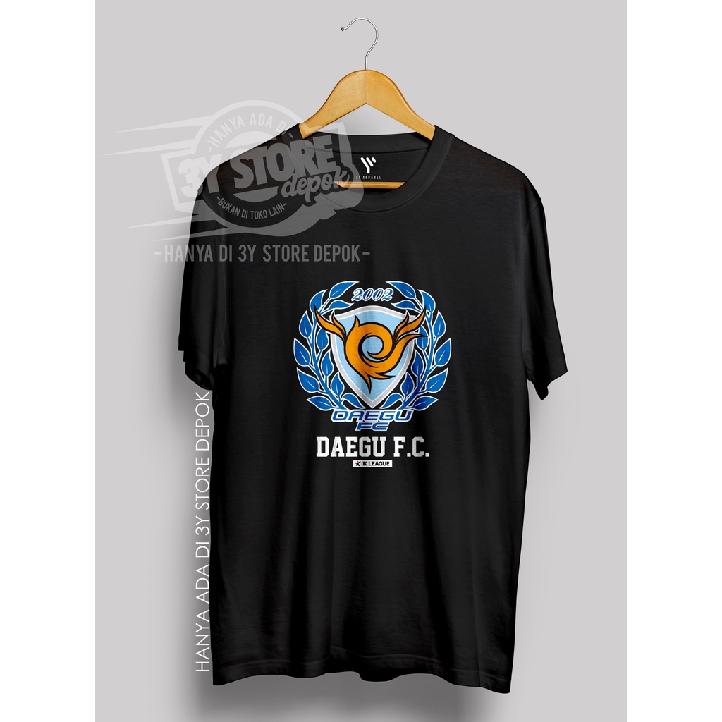 KAOS SANTAI KLUB KOREA K-LEAGUE DAEGU FC / BAHAN COTTON COMBED 30S-3Y STORE