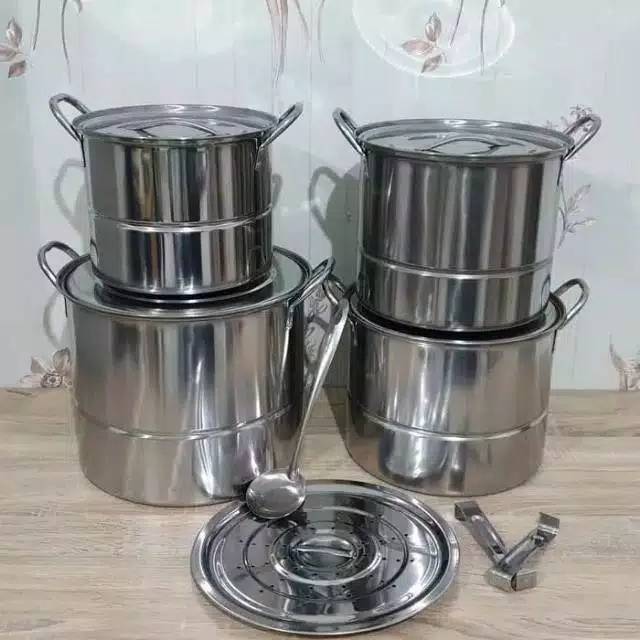 Panci set stenlis isi 4