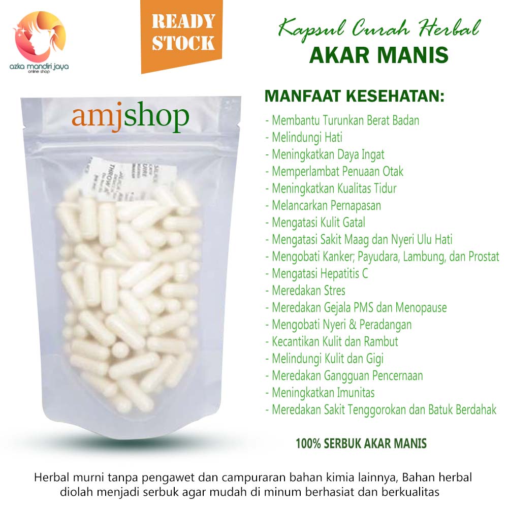 

Kapsul curah herbal akar manis mengatasi hepatitis