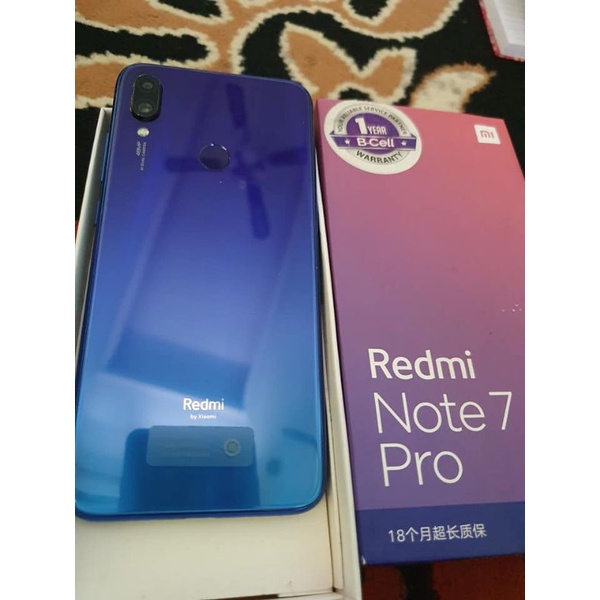 Xiaomi Redmi Note 7 Pro ram 6gb internal 128gb Lengkap