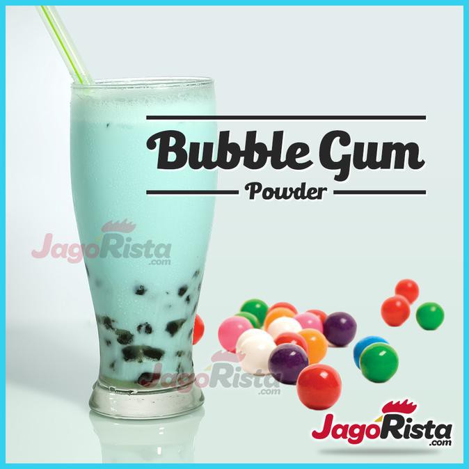 

ENAK 1 Kg Jagorista - Bubble Gum - Premium Bubble Drink Powder BANYAK RASA