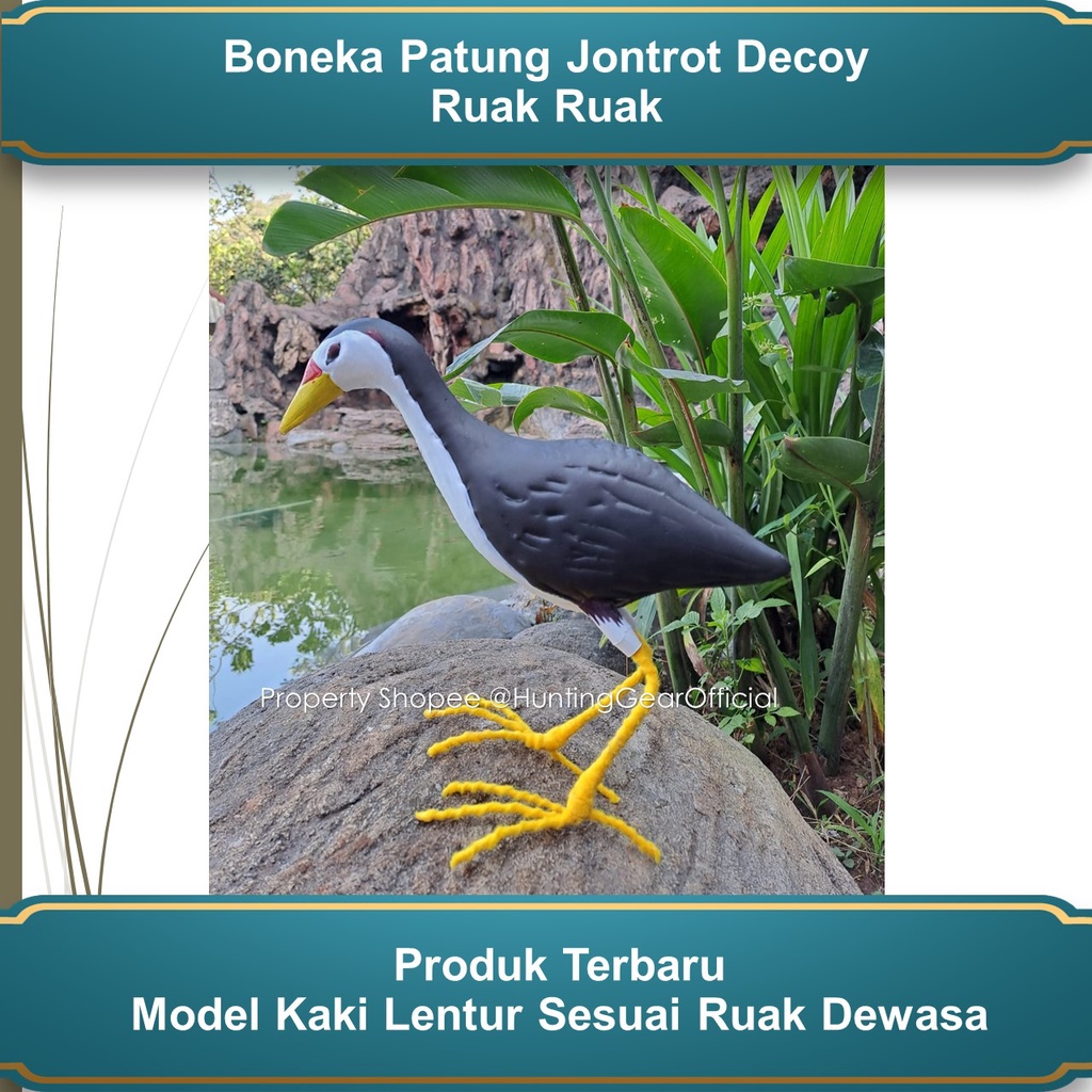 Patung Ruak Ruak Kareo Padi Kruok Kruak Wakwak Decoy
