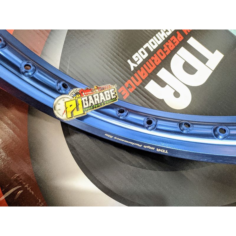 velg tdr wx biru blue 160 185 ring 17