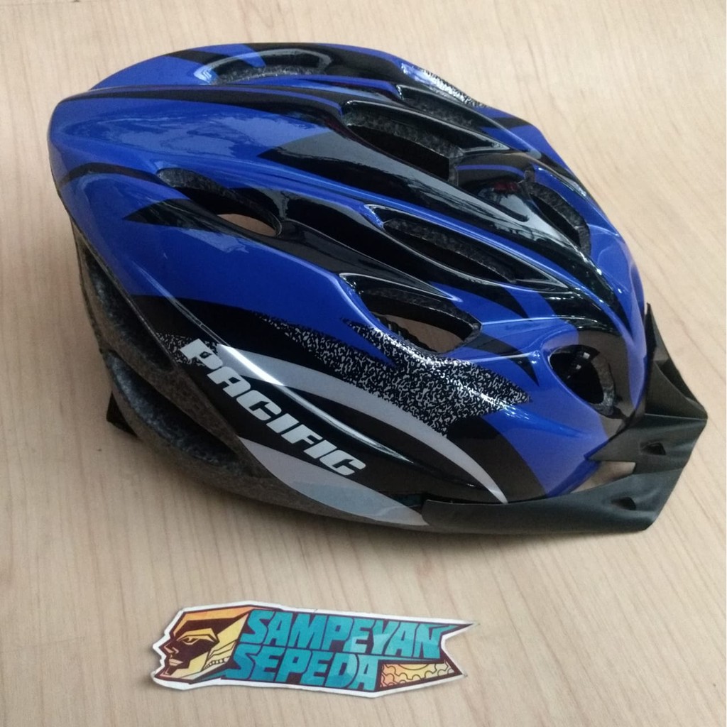  helm  sepeda  Gowes Pacific  SPJ 108 Warna Lengkap Dengan 