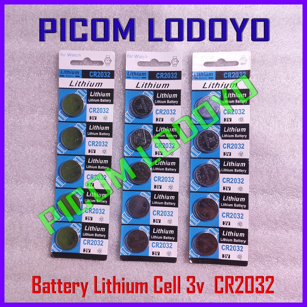Battery Lithium Cell CR2032 Baterai CR-2032
