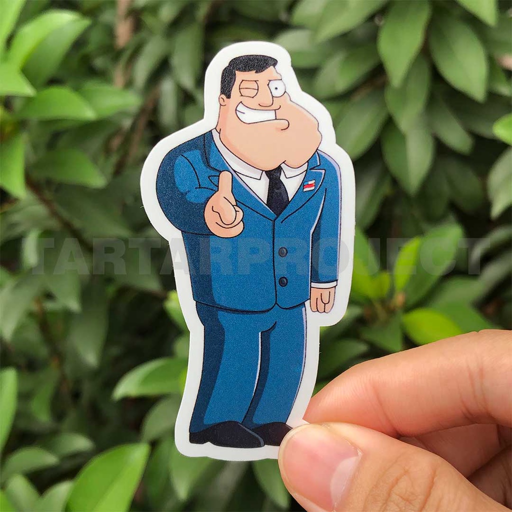 Sticker Stiker Vynil - Stan Smith American Dad