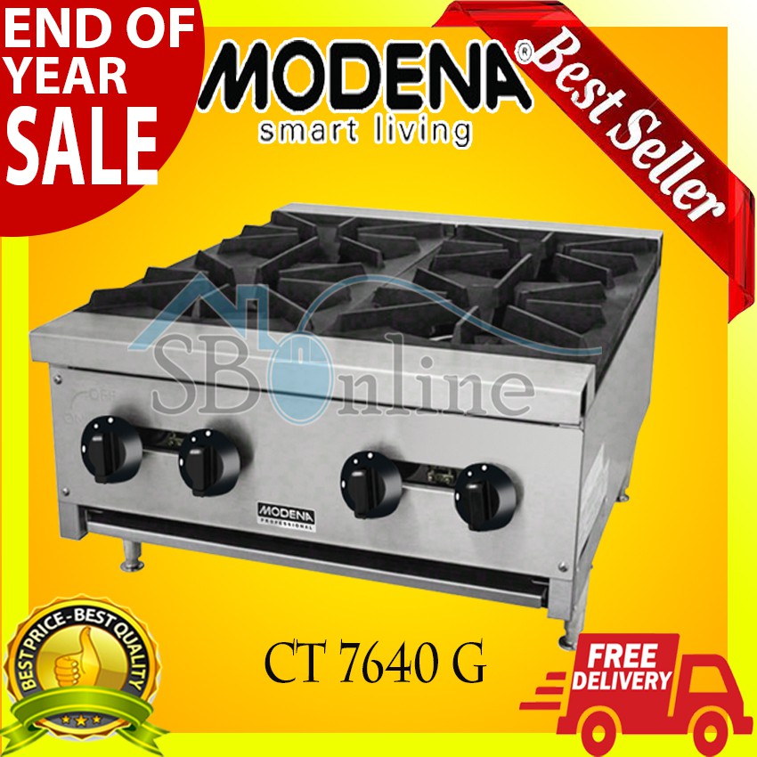 MODENA CT 7640G - BURNER GAS TOP FREE ONGKIR