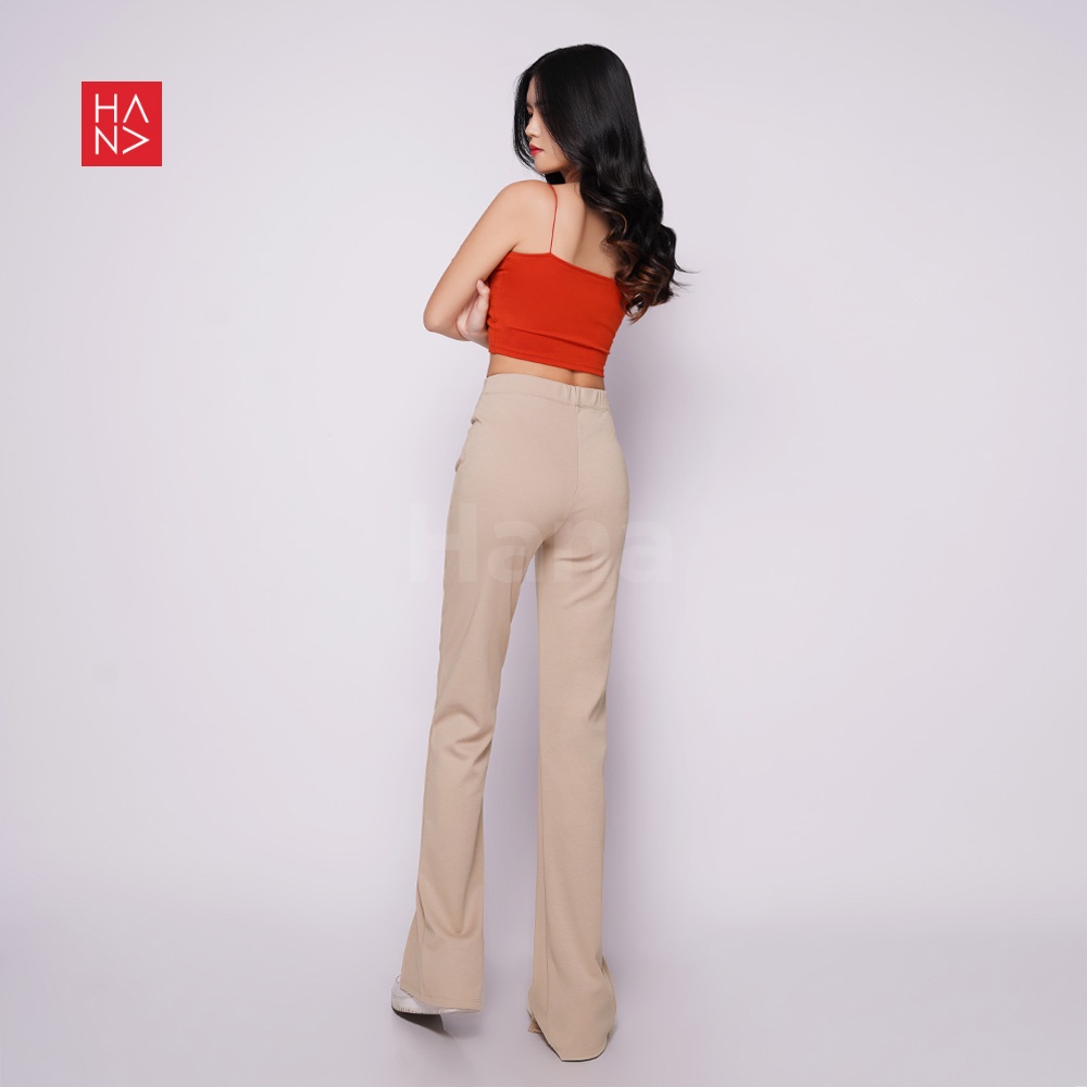 HanaFashion JKT - Margo Slim Slit Pants Celana Panjang - LP137