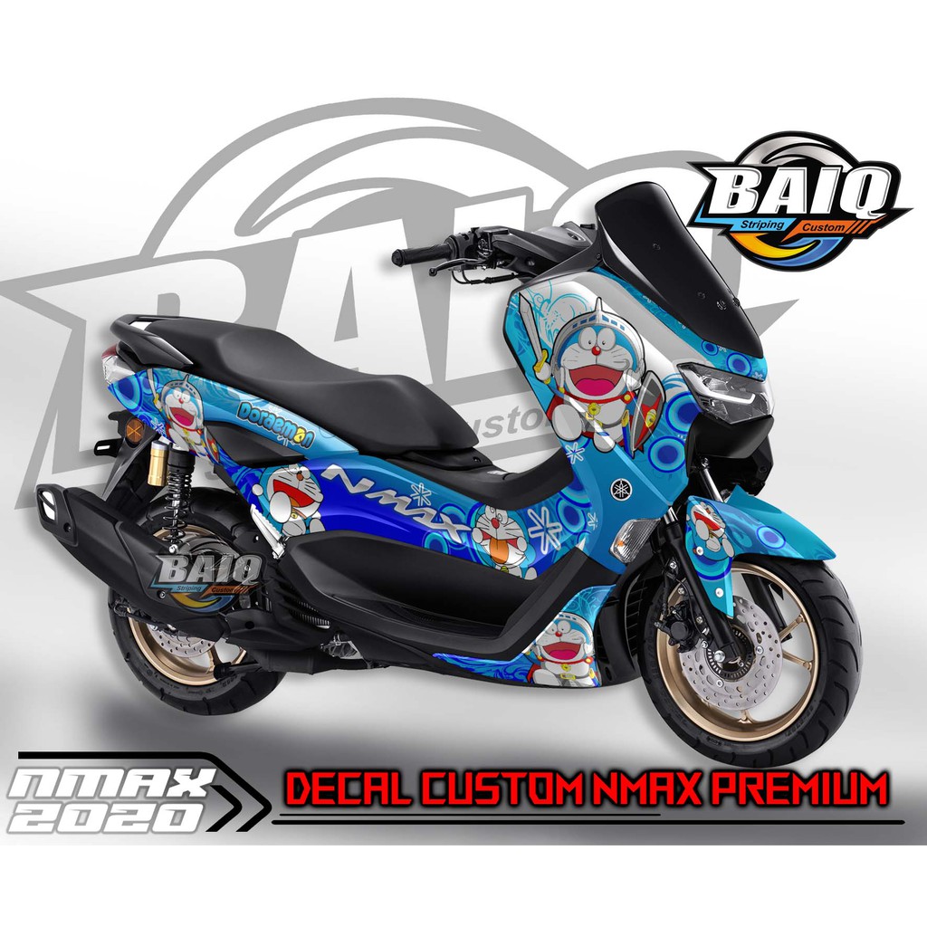 Decal Nmax Full body - stiker/ sticker dekal NMAX 2020 - NMAX DORAEMON - NMAX VENOM - NMAX ABSTRAK