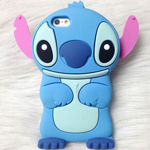 Silicon 3D Stitch For REDMI 5A  6 PRO A2 LITE 6A / NOTE 5A softcase boneka karakter lucu Silikon boneka lucu pelindung hp case tebal karet softcase lentur