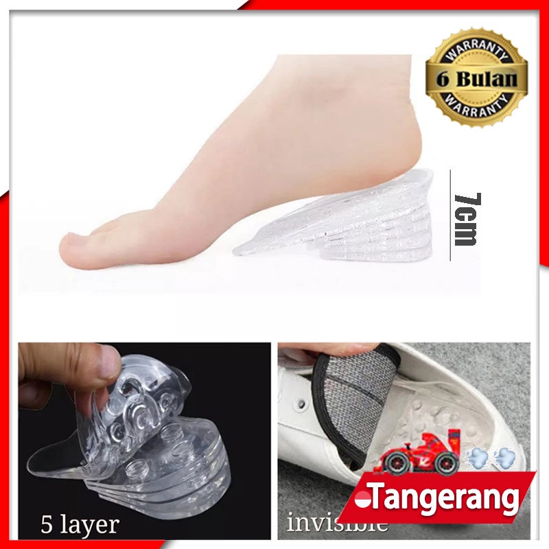 Sol Sepatu Silikon Peninggi Badan 5 Layer Sol Sepatu Peninggi Badan Silikon