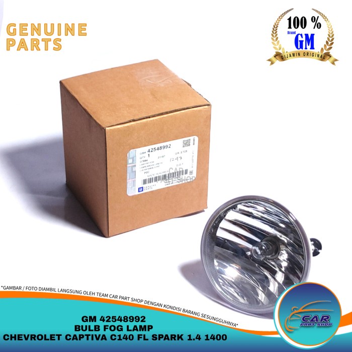 LAMPU  BULB KABUT FOG LAMP CHEVROLET CAPTIVA C140 FL SPARK 1.4 1400