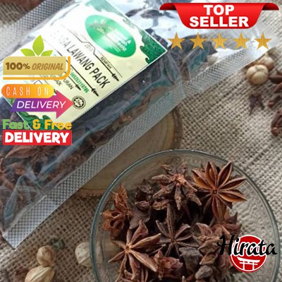 

50GRAM BUNGA LAWANG KERING PACK ASLI OBAT HERBAL JAMU BUMBU DAPUR MASAK ALAMI REMPAH JSR 50GRAM