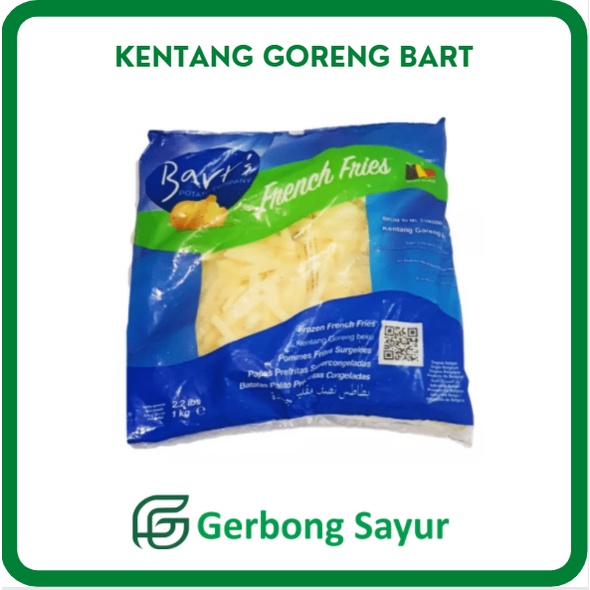 

Kentang Goreng Frozen Bart Shoestring - 1kg