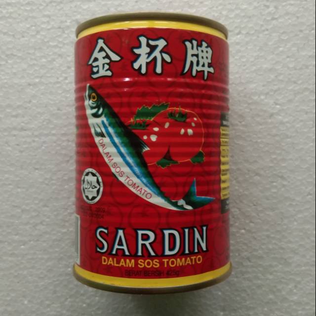 

Sardin / Sarden / Sardines Dalam Saos Tomato King Cup Marushin