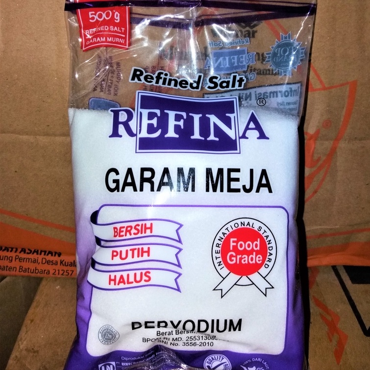 

REFINA Garam Dapur / Meja 500 gram / 500gr