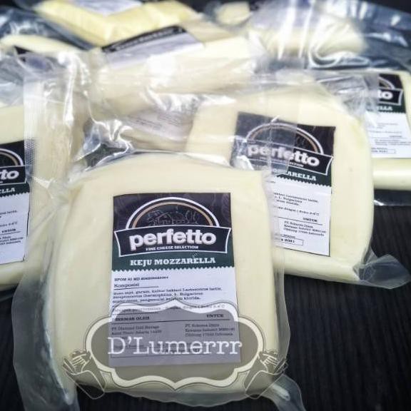 

TR6♖ Keju Mozarella Perfetto Repack / Mozzarella Cheese 250gr Serbuuu