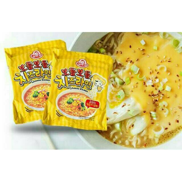 

Ottogi Chesee Ramen, Mie korea rasa keju