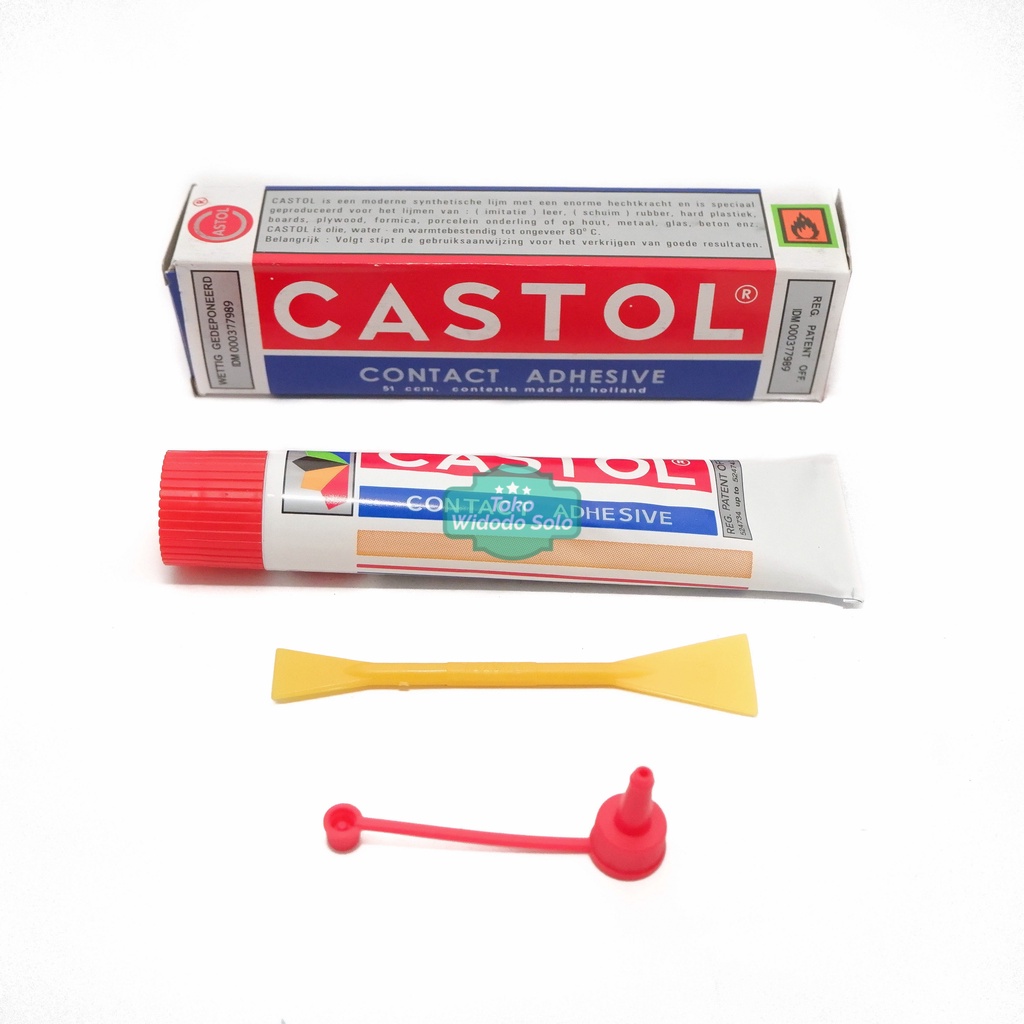 

Lem Castol Besar Kuning Tube Contact Adhesive 51 cc Gram - 1 Buah