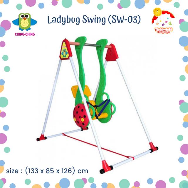 Ayunan Ching-ching Ladybug Swing (SW-03)