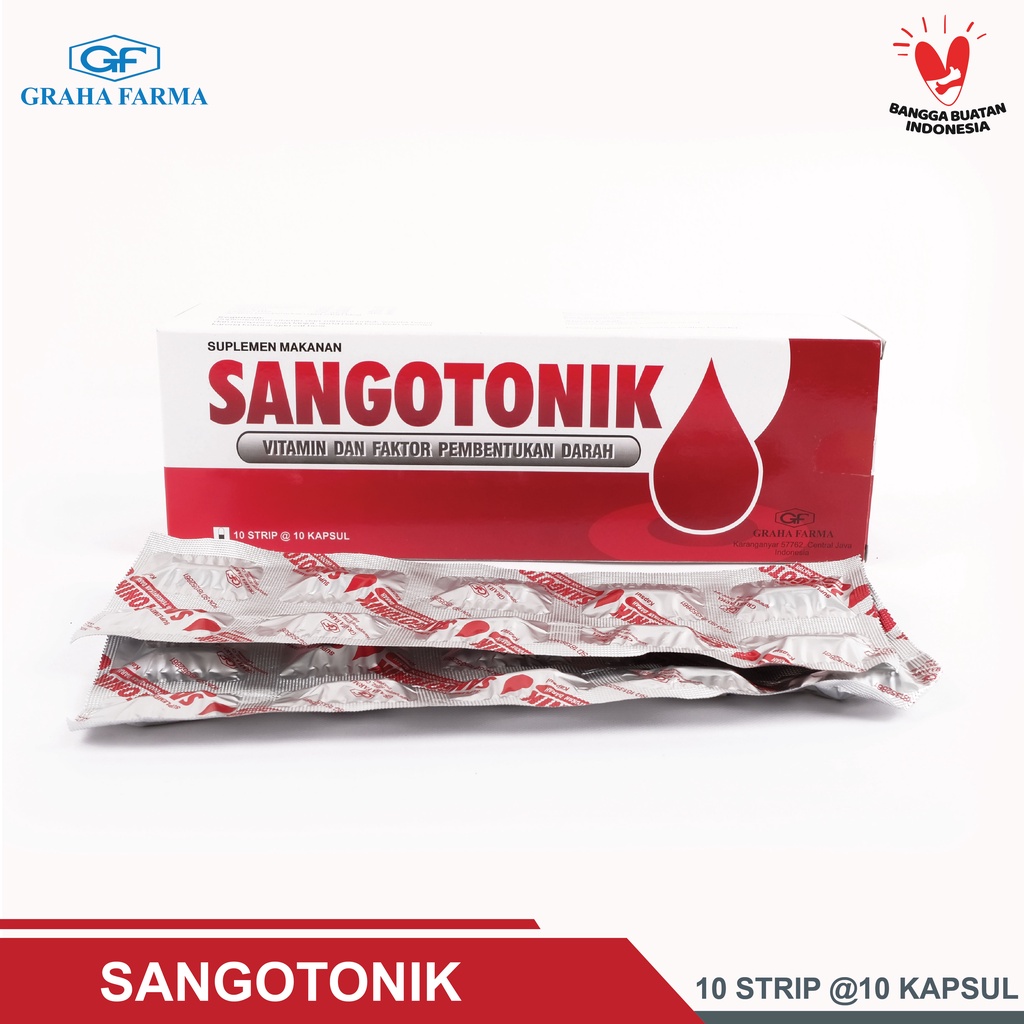 SANGOTONIK - Suplemen vitamin penambah darah